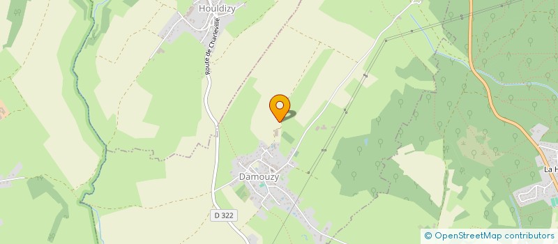 localisation de l'entreprise APGJ  DAMOUZY