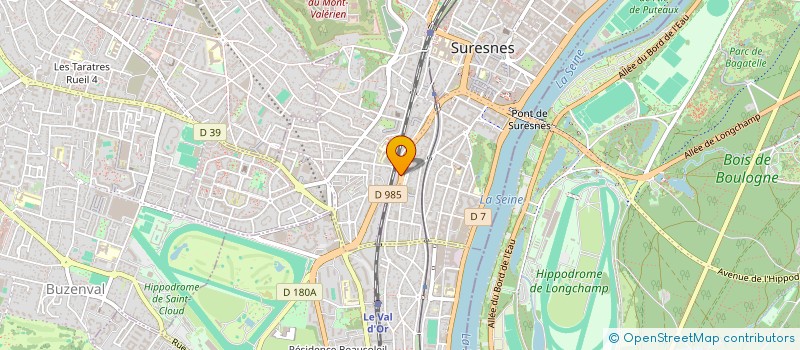 localisation de l'entreprise APGO HOLDING à SURESNES
