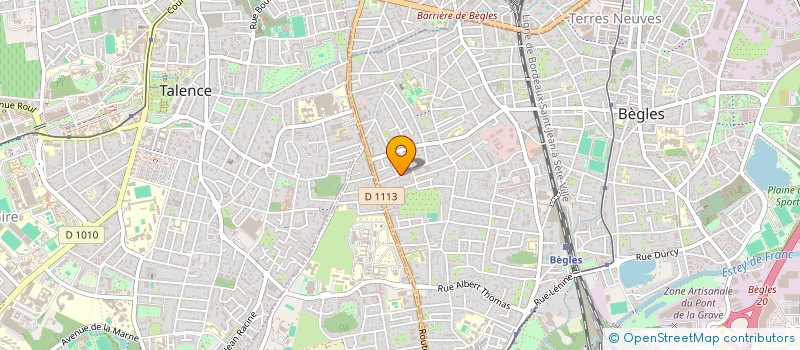 localisation de l'entreprise APGROUP à BEGLES