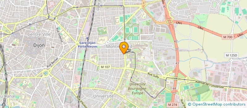 localisation de l'entreprise APH  DIJON