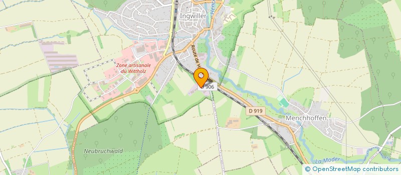 localisation de l'entreprise APH DES VOSGES DU NORD à INGWILLER