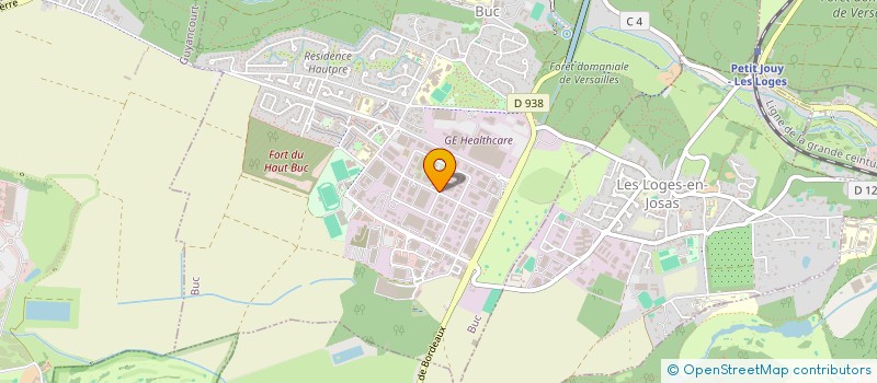 localisation de l'entreprise APH FINANCES  BUC