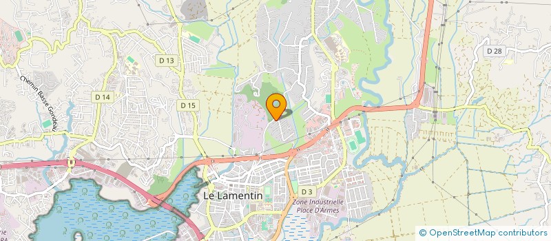 localisation de l'entreprise APH PRODUCTION à LE LAMENTIN