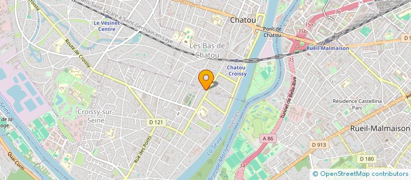 localisation de l'entreprise APH PROVALEUR FINANCE à CHATOU