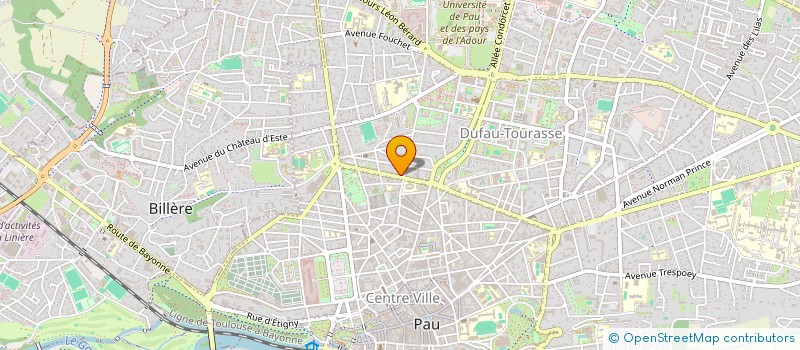 localisation de l'entreprise APHECETCHE ASSURANCES GESTION à PAU