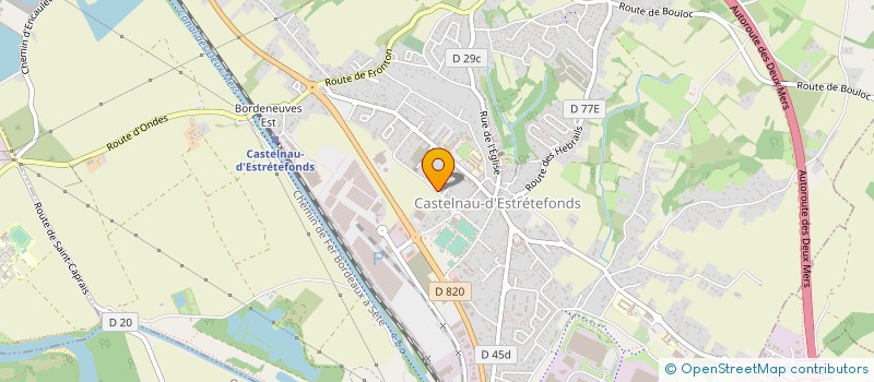 localisation de l'entreprise APHELEIA  CASTELNAU-D'ESTRETEFONDS