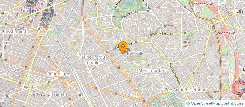 localisation de l'entreprise APHELEIA - ASSOCIATION INTERNATIONALE DES HUMANITES POUR LA GESTION INTEGREE DES PAYSAGES CULTURELS  PARIS