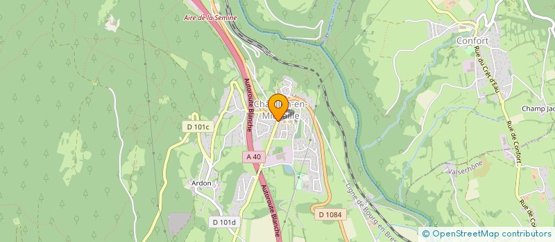 localisation de l'entreprise APHELY'S FIT'FORME à VALSERHONE