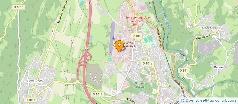 localisation de l'entreprise APHELYS FORME à VALSERHONE