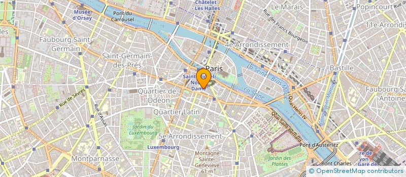 localisation de l'entreprise APHERESE à PARIS