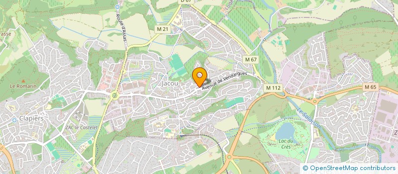 localisation de l'entreprise APHESIS  JACOU