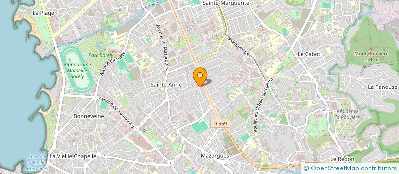 localisation de l'entreprise APHEX BIOCLEAN FRANCE à MARSEILLE