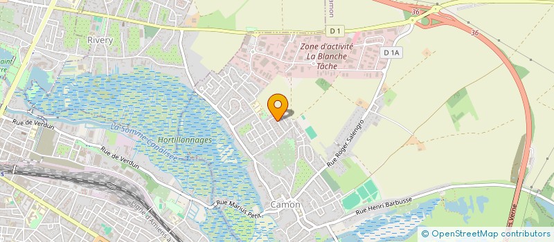 localisation de l'entreprise APHG PICARDIE - ASSOCIATION DES PROFESSEURS D'HISTOIRE ET GEOGRAPHIE DE PICARDIE à CAMON
