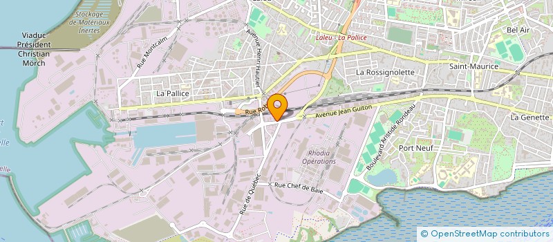 localisation de l'entreprise APHIAUCLEQUEN à LA ROCHELLE