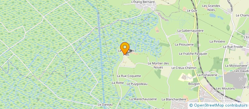 localisation de l'entreprise APHICA ELOGE à COUERON