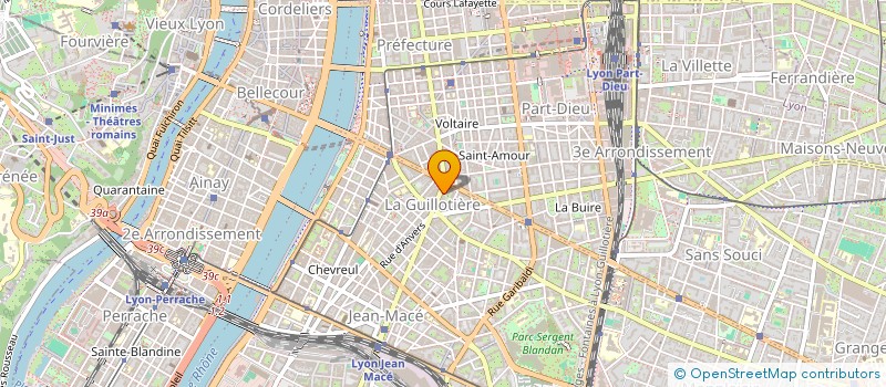 localisation de l'entreprise APHOLDING  LYON