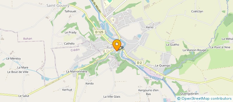 localisation de l'entreprise APHONE  ROHAN