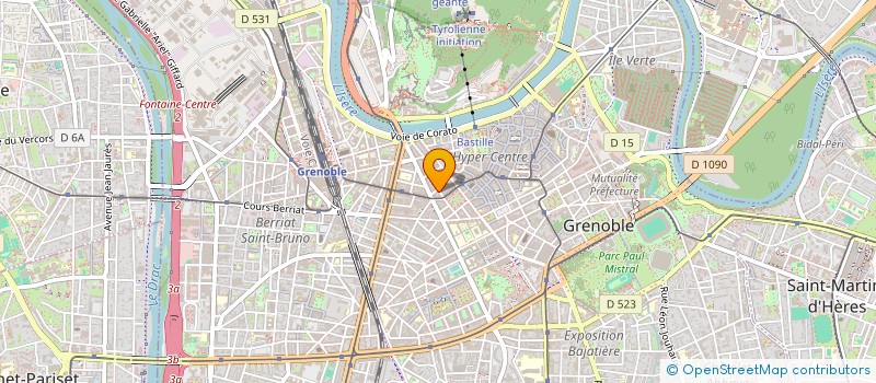 localisation de l'entreprise APHORISME  GRENOBLE