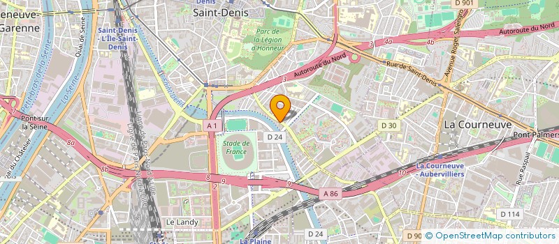 localisation de l'entreprise APHRIKA-BEAT à SAINT-DENIS