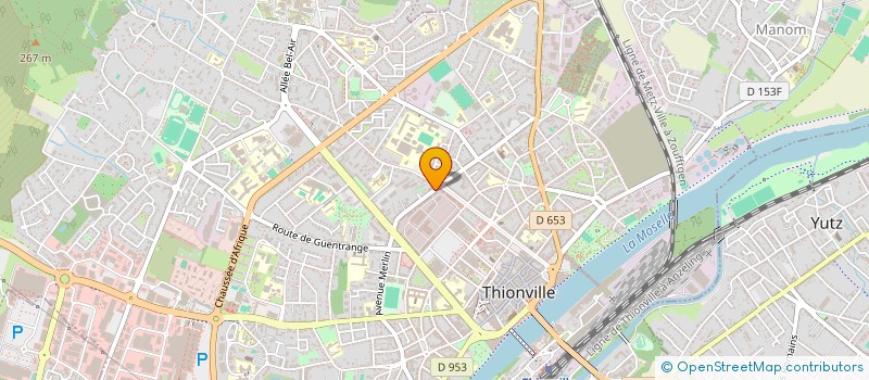localisation de l'entreprise APHRODITE à THIONVILLE