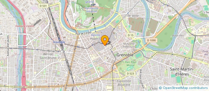 localisation de l'entreprise APHRODITE à GRENOBLE