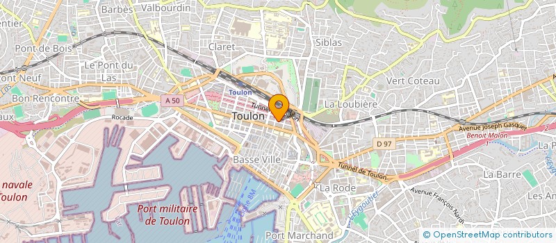 localisation de l'entreprise APHRODITE à TOULON