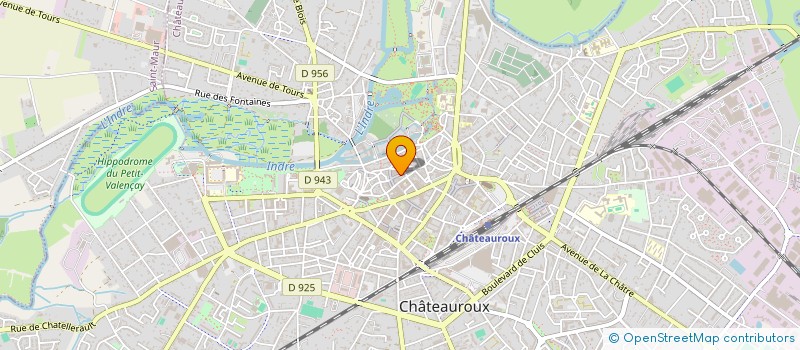localisation de l'entreprise APHRODITE à CHATEAUROUX