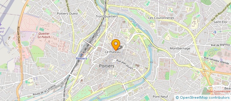 localisation de l'entreprise API à POITIERS