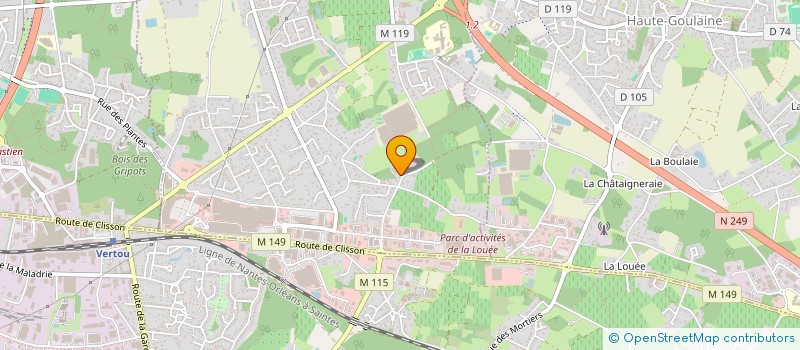 localisation de l'entreprise API à BASSE-GOULAINE