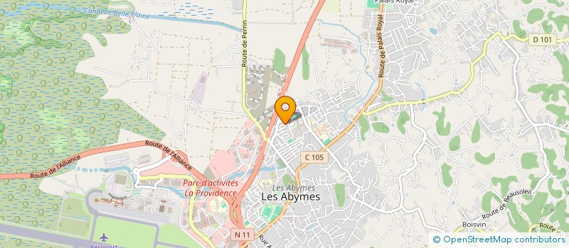 localisation de l'entreprise API à LES ABYMES