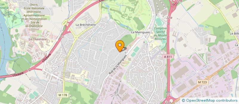 localisation de l'entreprise API  CARQUEFOU