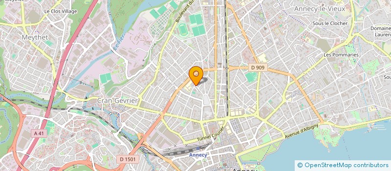 localisation de l'entreprise API à ANNECY