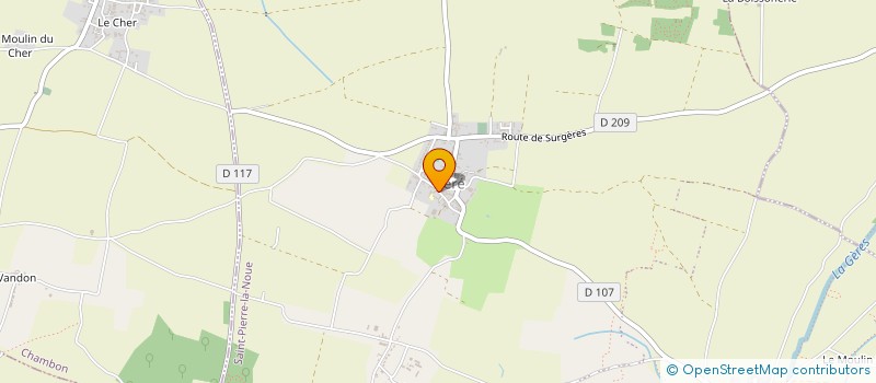 localisation de l'entreprise API-AMILLY à SAINT-PIERRE-D'AMILLY