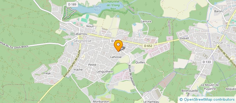 localisation de l'entreprise API APNEE à SEIGNOSSE