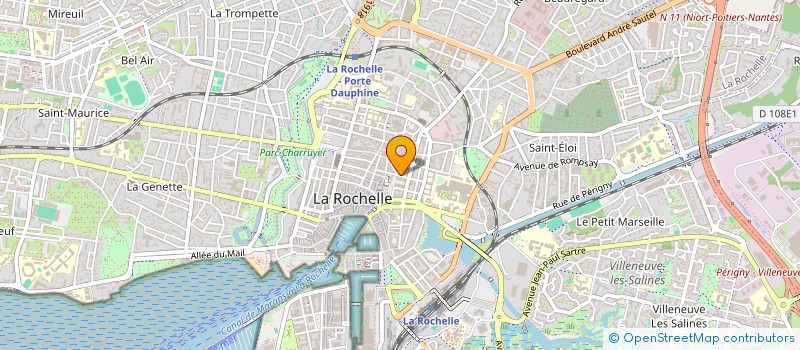 localisation de l'entreprise API ATELIER DE PRATIQUE INFORMATIQUE à LA ROCHELLE