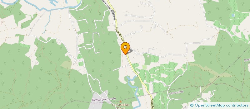 localisation de l'entreprise API BIEN VIVRE 83 (ABV83)  BESSE-SUR-ISSOLE