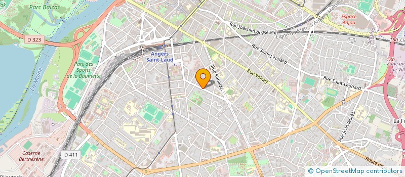 localisation de l'entreprise API CONSEIL & FORMATION à ANGERS