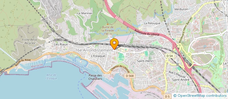 localisation de l'entreprise API CONSULTING RH  MARSEILLE