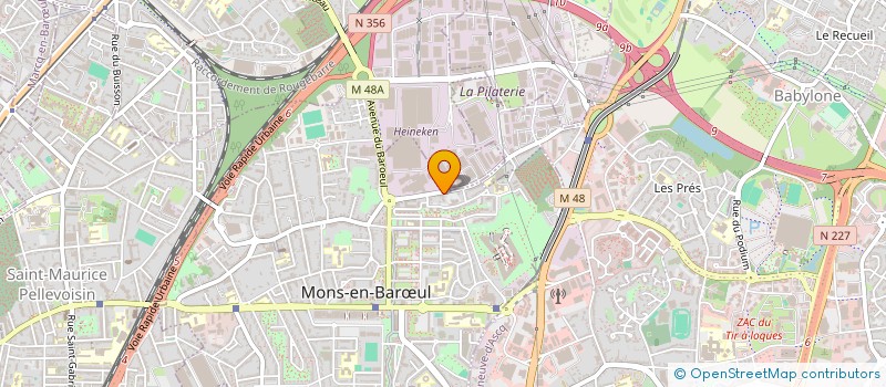 localisation de l'entreprise API DEVELOPPEMENT  MONS-EN-BARUL
