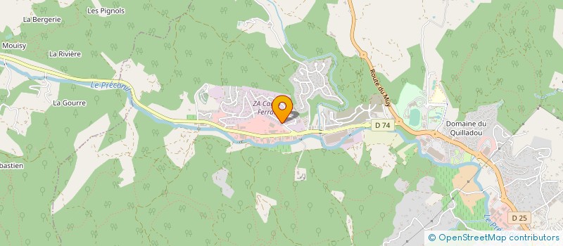 localisation de l'entreprise API DISTRIBUTION à SAINTE-MAXIME