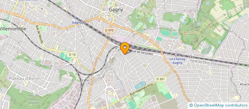 localisation de l'entreprise API EUROPE IMPORT EXPORT à GAGNY