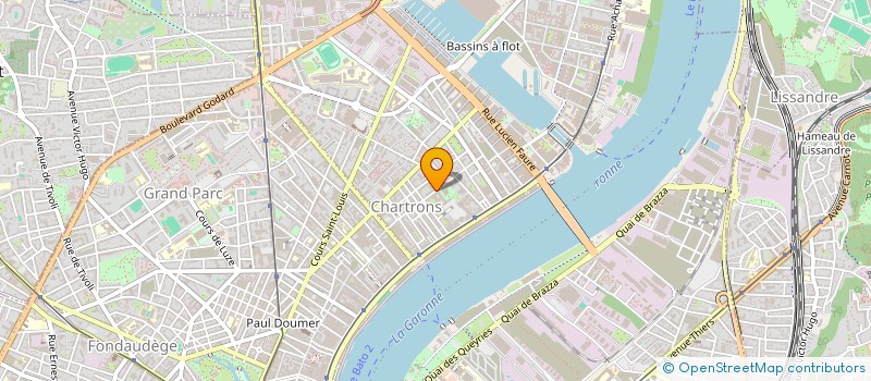 localisation de l'entreprise API FINANCES  BORDEAUX