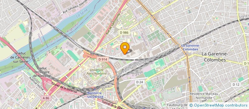 localisation de l'entreprise API INSTALL à NANTERRE