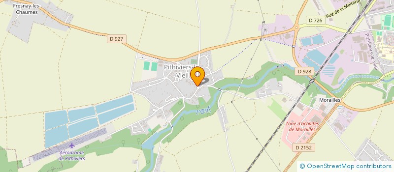 localisation de l'entreprise API LOISIRS DU GATINAIS à ESTOUY