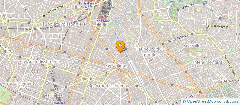 localisation de l'entreprise API PAYSAGE à PARIS
