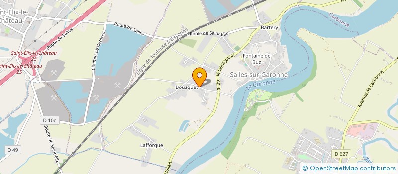 localisation de l'entreprise API PROCESS  SALLES-SUR-GARONNE