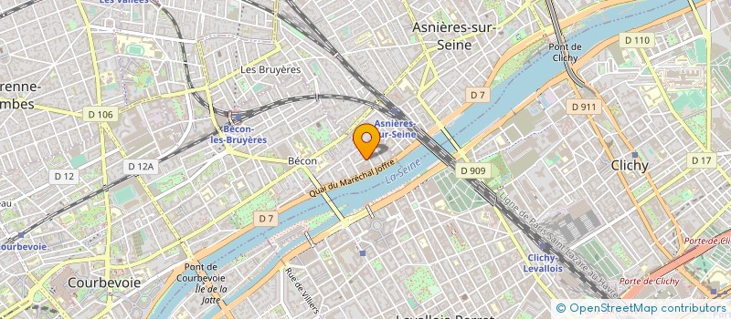 localisation de l'entreprise API PROMOTION à COURBEVOIE