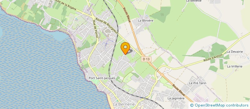 localisation de l'entreprise API QUAL à LA BERNERIE-EN-RETZ