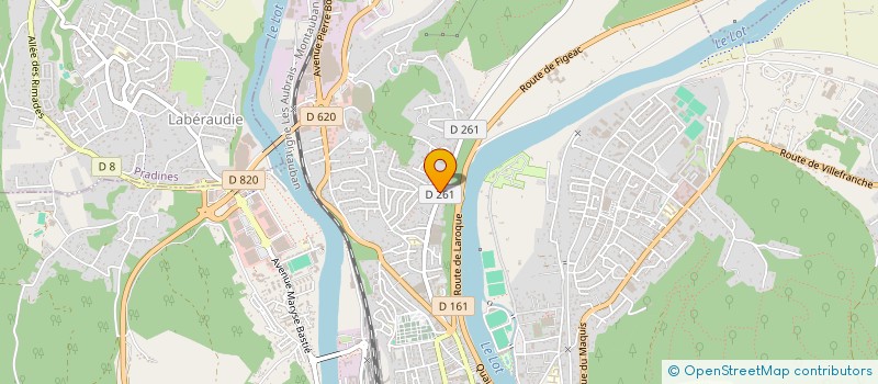 localisation de l'entreprise API-QUERCY  CAHORS