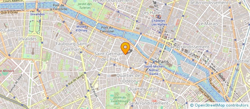 localisation de l'entreprise API RP  PARIS